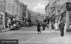 High Street c.1950, Bideford