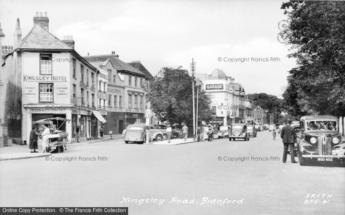 Photo of Bideford, Kingsley Road c.1955