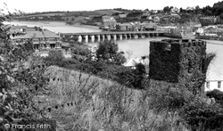 Long Bridge And The Tower c.1955, Bideford
