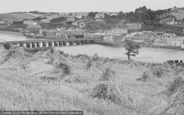 Photo of Bideford, Long Bridge c.1955