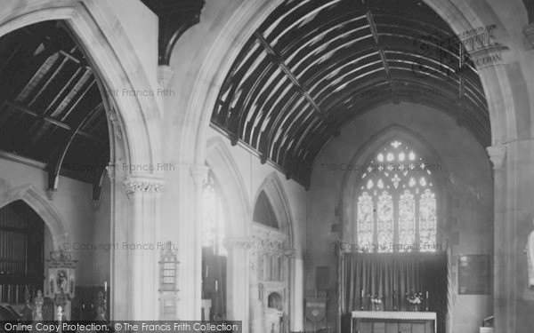 Photo of Bideford, Parish Church, Lady Chapel 1935