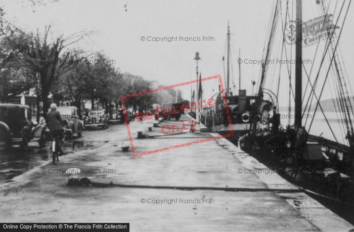 Photo of Bideford, Quayside c.1950