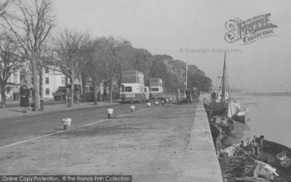 Photo of Bideford, Quayside c.1950