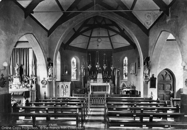 Photo of Bideford, R.C Church Interior 1907