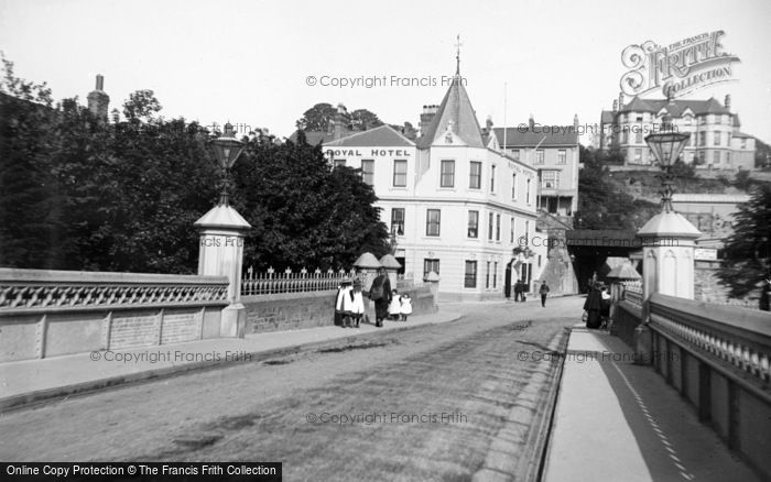 Photo of Bideford, Royal Hotel c.1890
