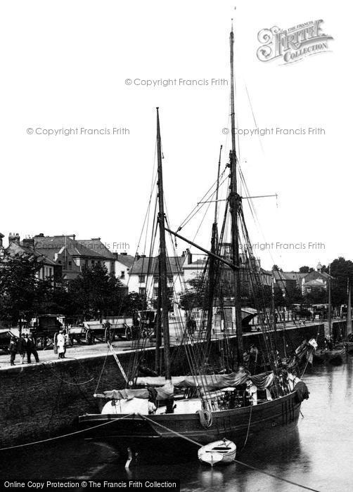 Photo of Bideford, Sailing Boat 1907