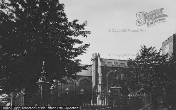 Photo of Bideford, St Mary's Church 1890