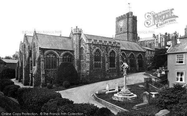 Photo of Bideford, St Mary's Church 1919