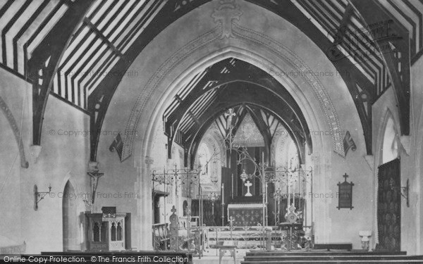 Photo of Bideford, St Peter's Church Interior 1906
