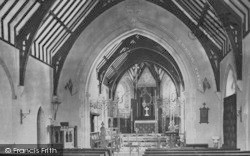 St Peter's Church Interior 1906, Bideford