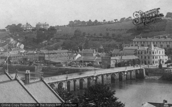 Photo of Bideford, The Bridge 1893
