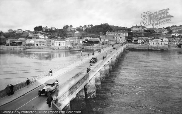 Photo of Bideford, The Bridge 1930
