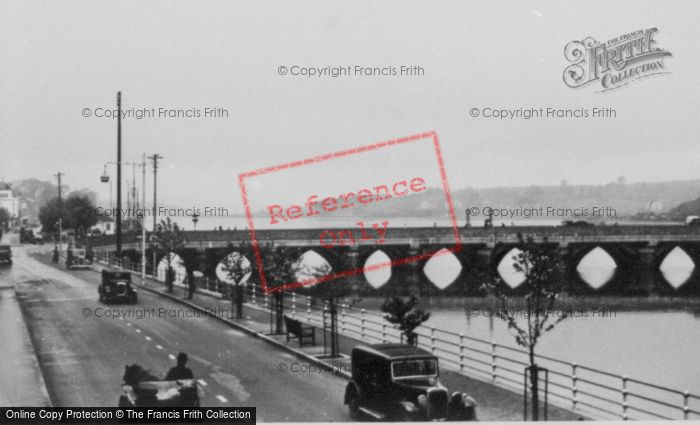 Photo of Bideford, The Bridge c.1950