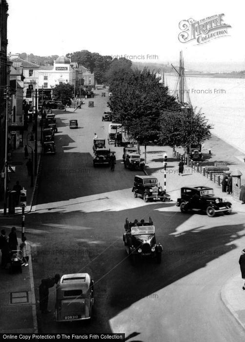 Photo of Bideford, The Esplanade 1935