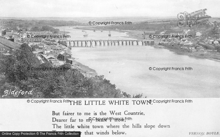 Photo of Bideford, The Little White Town 1899