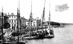 Bideford, the Quay 1890