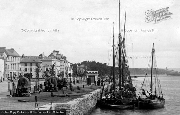 Photo of Bideford, The Quay 1893