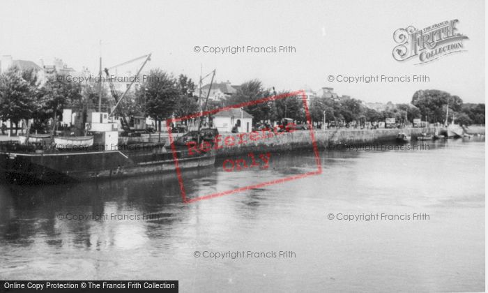 Photo of Bideford, The Quay c.1955