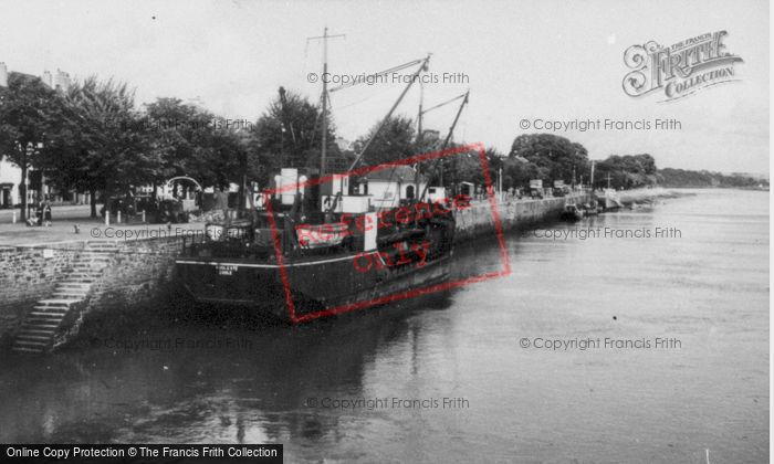 Photo of Bideford, The Quay c.1955