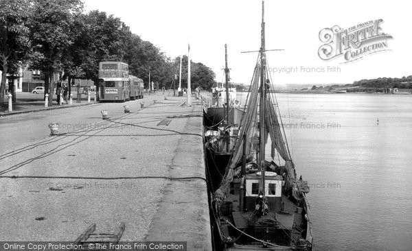 Photo of Bideford, The Quay c.1955