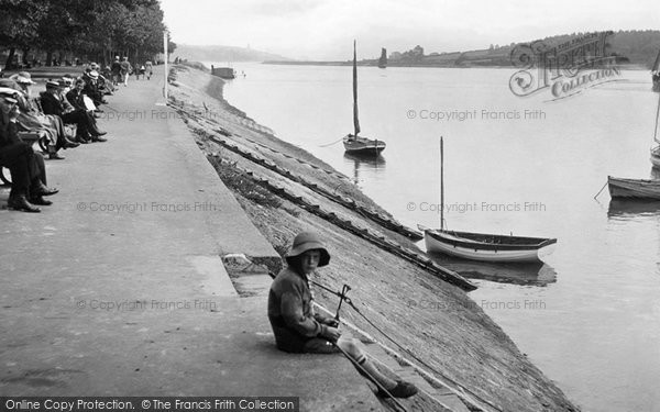 Photo of Bideford, The Riverbank 1919