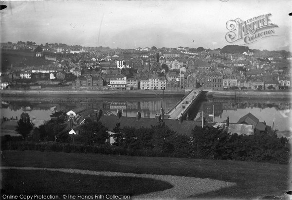 Photo of Bideford, Town And Bridge 1923