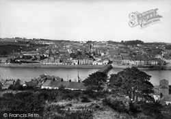 View Across River Torridge 1899, Bideford
