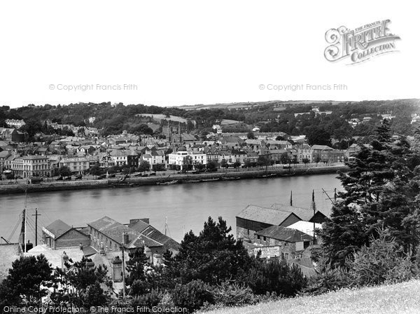 Photo of Bideford, View Across The River Torridge 1929
