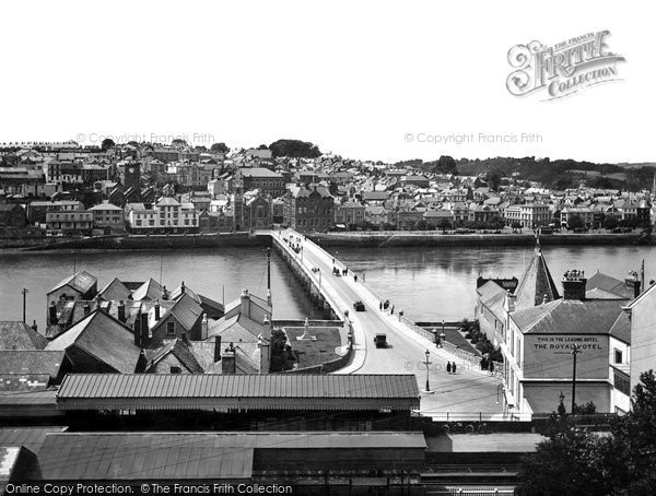Photo of Bideford, View From The Station 1929