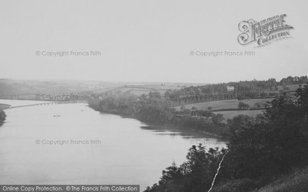 Photo of Bideford, View On The River 1890