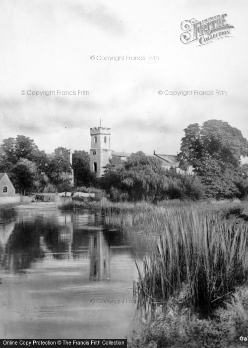Photo of Bidford On Avon, Church From The River c.1930