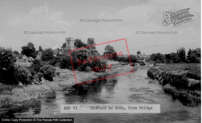 Photo of Bidford On Avon, From Bridge c.1960