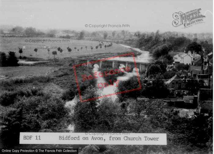 Photo of Bidford On Avon, From Church Tower c.1955