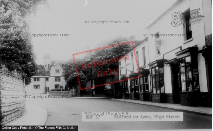 Photo of Bidford On Avon, High Street c.1955