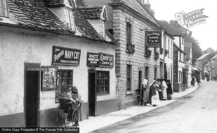 Photo of Bidford On Avon, High Street Shops And Mason Arms Inn 1910