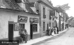 High Street Shops And Mason Arms Inn 1910, Bidford-on-Avon