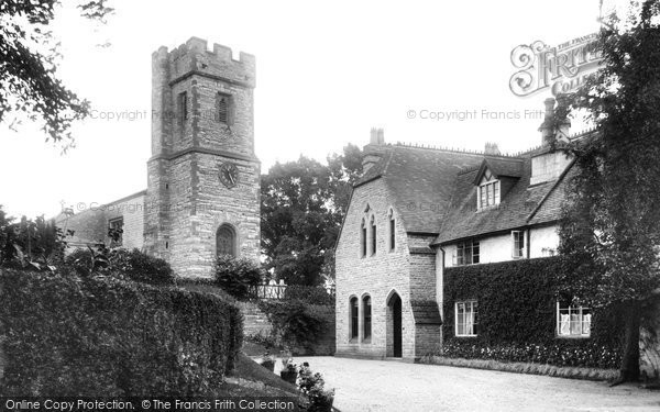 Photo of Bidford On Avon, St Laurence's Church And Vicarage 1910