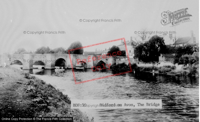 Photo of Bidford On Avon, The Bridge c.1955