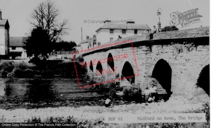 Photo of Bidford On Avon, The Bridge c.1955