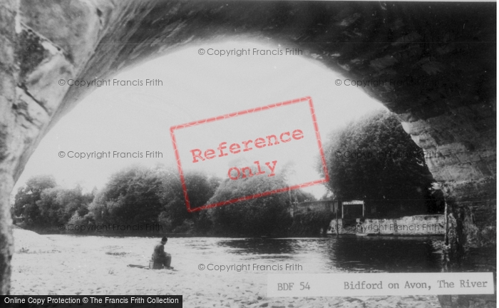 Photo of Bidford On Avon, The River c.1955
