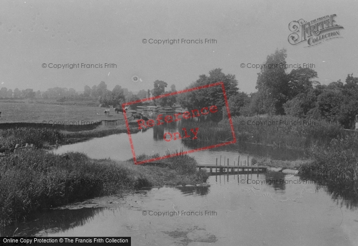 Photo of Bidford On Avon, The Weir 1899
