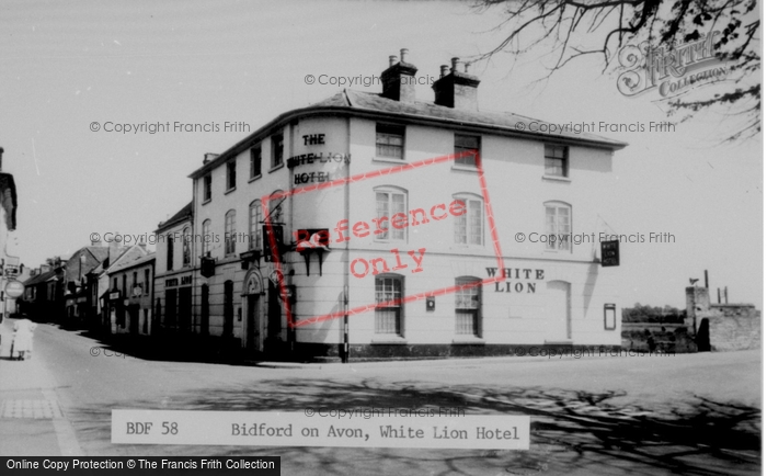Photo of Bidford On Avon, White Lion Hotel c.1955