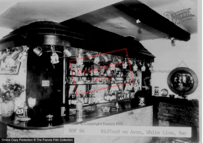 Photo of Bidford On Avon, White Lion, The Bar c.1960