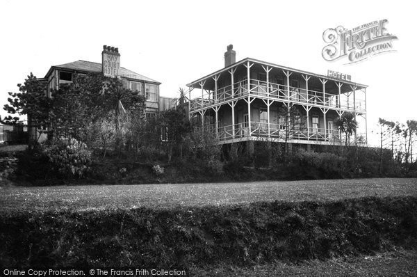 Photo of Bigbury-on-Sea, Bay Court Hotel from Lawn c1933