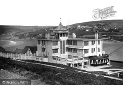 Burgh Island Hotel And The Mainland c.1933, Bigbury-on-Sea