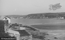 Cliffs And Sand From Burgh Island c.1935, Bigbury-on-Sea