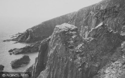 Cliffs At Burgh Island c.1933, Bigbury-on-Sea