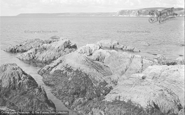 Photo of Bigbury On Sea, Coast From Burgh Island 1952