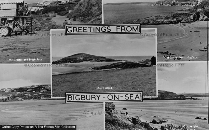 Photo of Bigbury On Sea, Composite c.1950