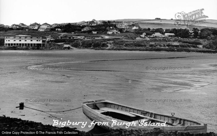 Photo of Bigbury On Sea, From Burgh Island c.1960